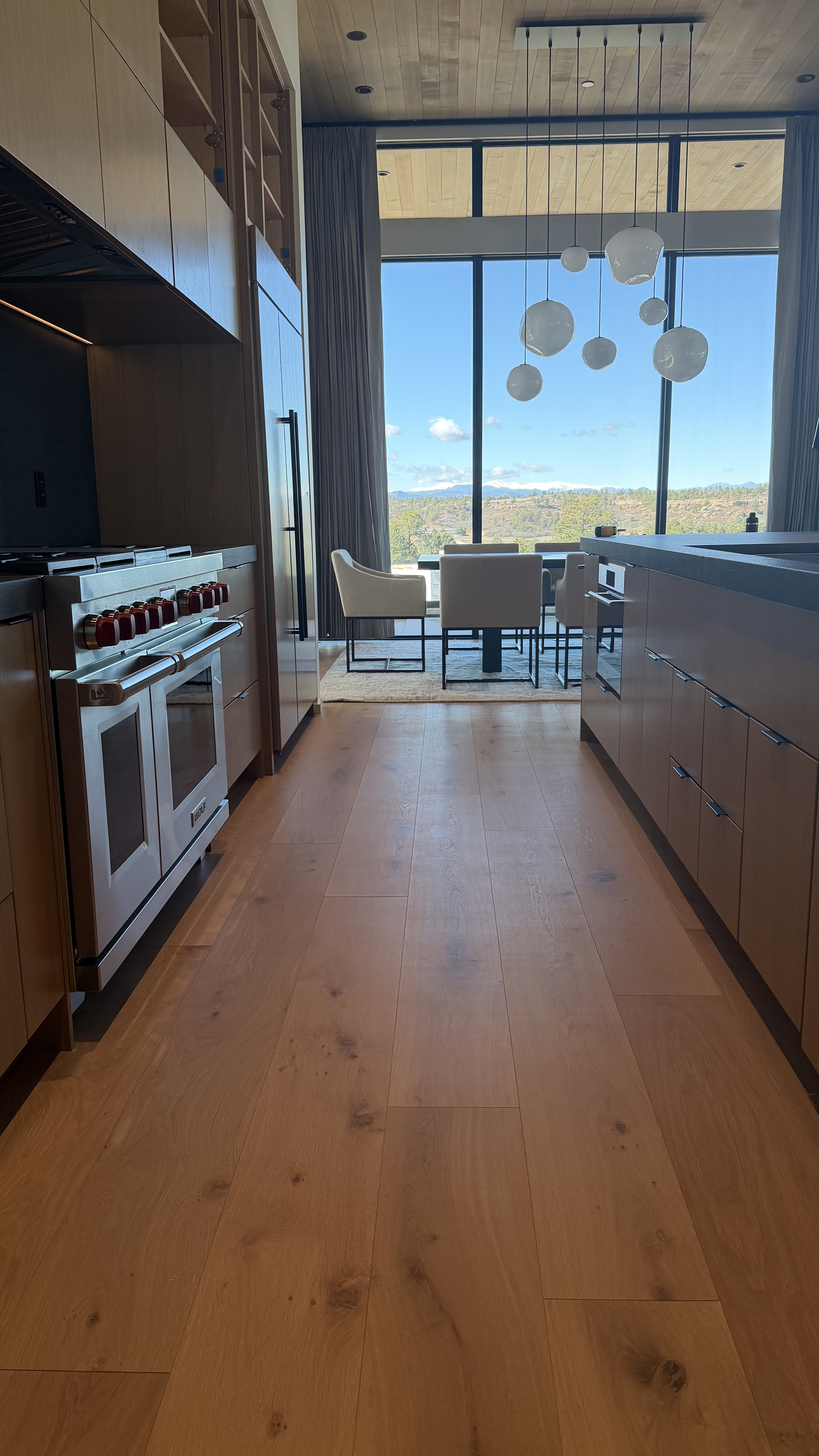 Engineered hardwood flooring installation – Castle Pines, Colorado